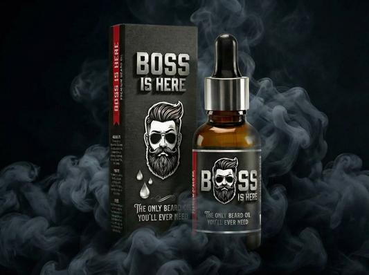 Bossishere Beard Growth Oil for Patchy Beards-30 ML